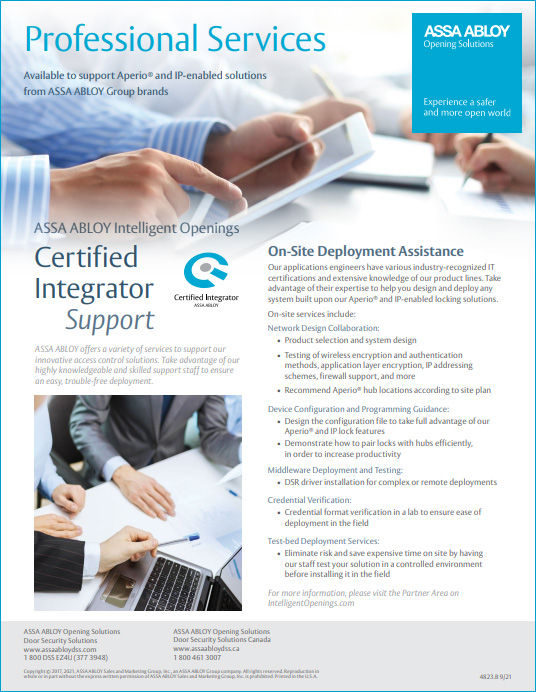 EAC Professional Services ASSA ABLOY DSS